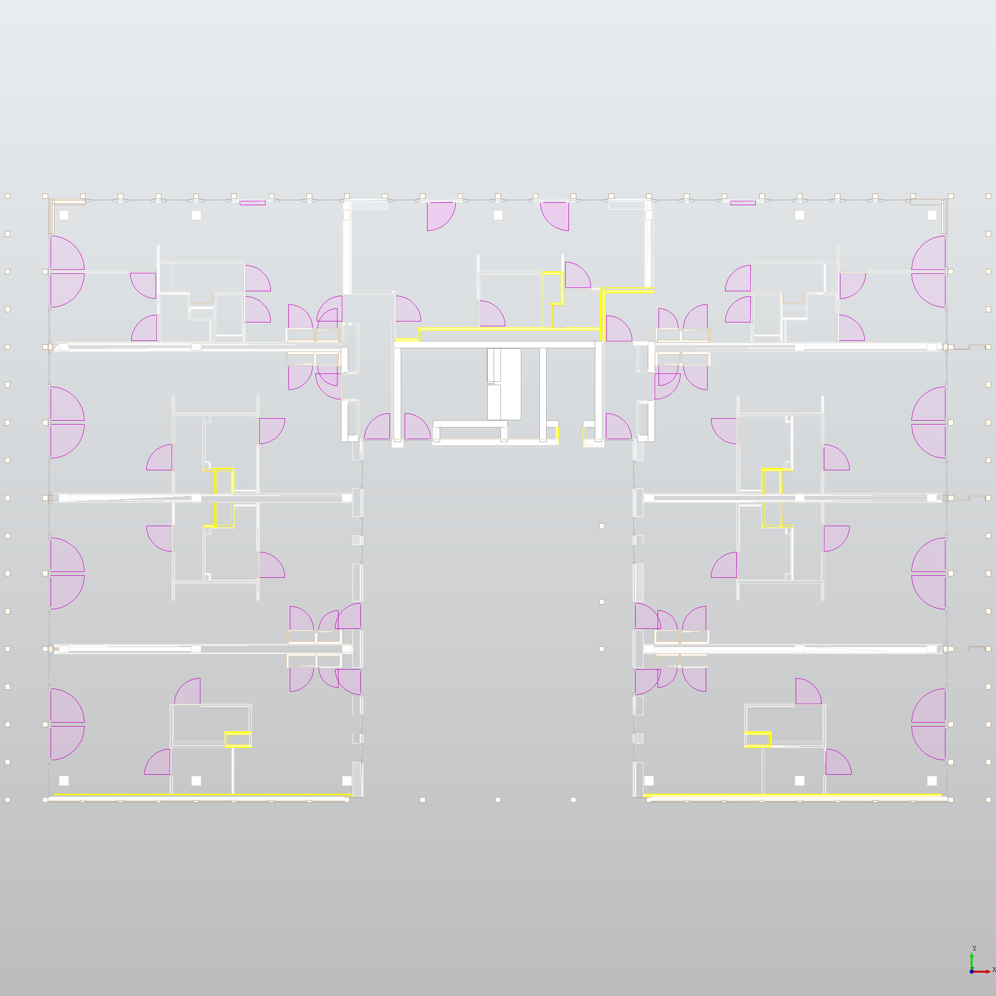 Floor plan of the third floor